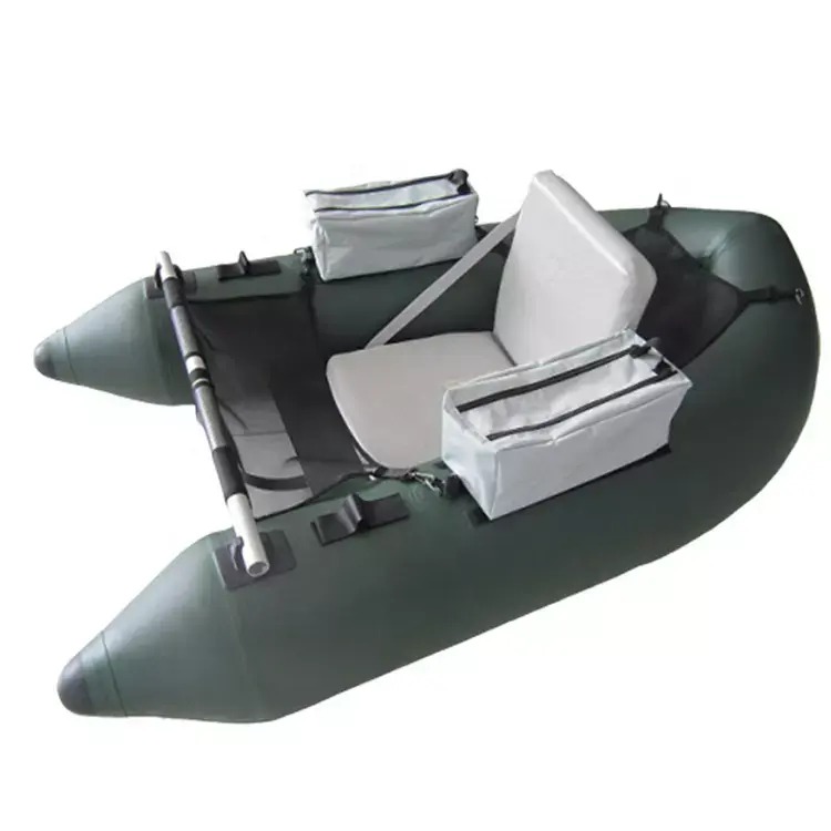 Custom inflatable kayak fishing boat float belly boat Featured Image