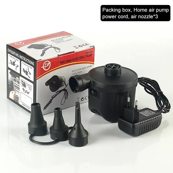 AC110V/220V 800W fast inflating Electric Air Pump for Air Mattress Swimming Pool inflatable Toys