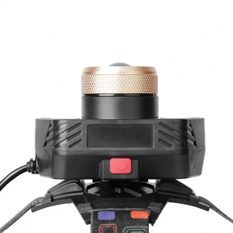 High power aluminum alloy rechargeable LED headlights