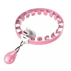 Best selling high quality outdoor fitness smart weighted slimming body detachable hula hoops for adults