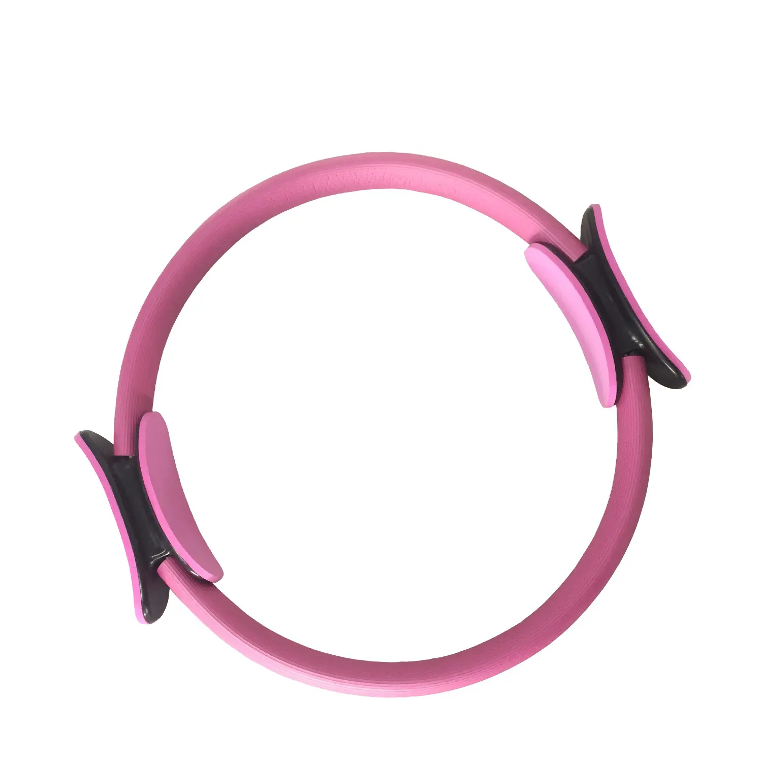 Pilates ring fiberglass crescent handle yoga slimming circle