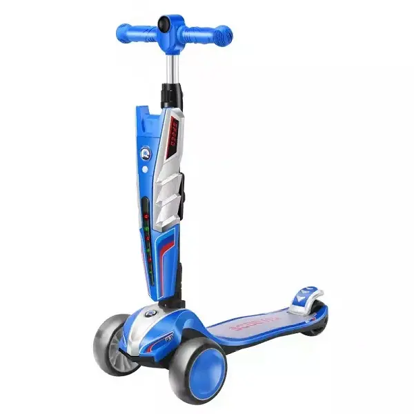 Multi-functional High Quality Foldable Children’s Scooter Kick Scooter for baby boy girl with light pu wheel