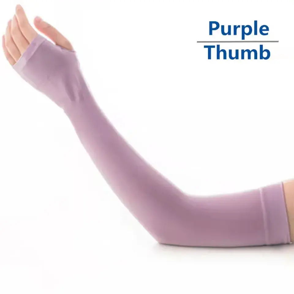 Best Sale In Usa sun protection Arm Sleeves For Chef 100% Polyester Anti-uv Sports Stock ice Cool Arm Sleeve