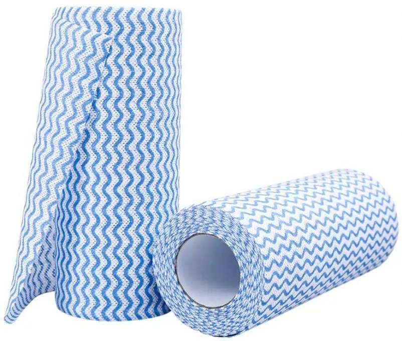 Non-woven Kitchen Cleaning Cloths Disposable Eco-friendly Wipes Wipe Pads Furniture Kitchenware Cleaning Products Customized