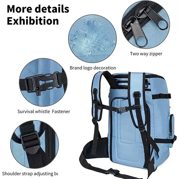 Custom waterproof ski boot bag Sport travel Skiing Gear Backpack Bag ski boot bag backpack