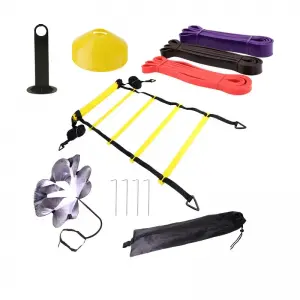 Football training equipment and carrying bags