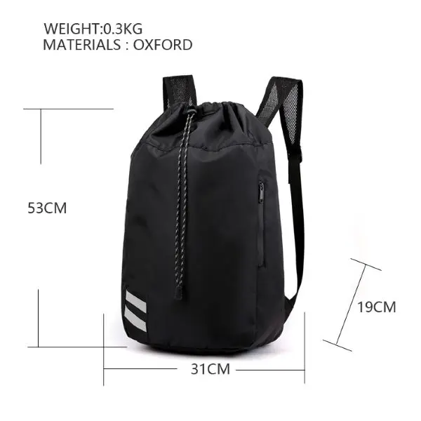 2021 KOPSPORTS High Quality waterproof sports backpack soft pvc Sports Training GYM Backpack