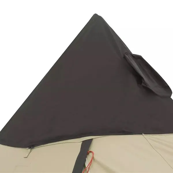 3-4 person lightweight tipi hot tent with fire retardant flue pipes window teepee tent for family outdoor camping tent