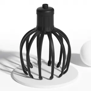 Smart electric 12 claw head massager octopus rotating rollerball relaxation massager head soul extractor