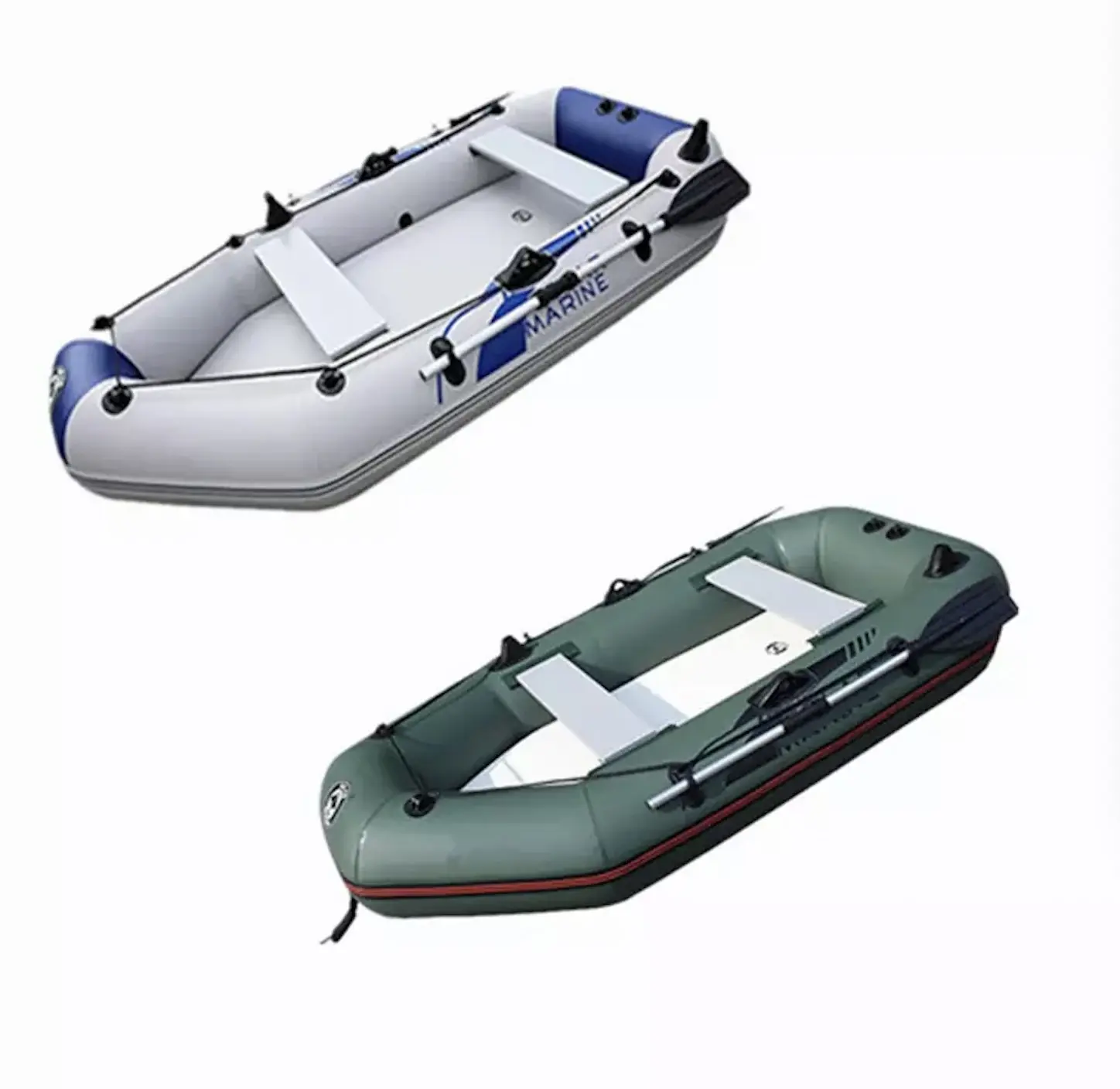 Wholesale Inflatable Boat Rafts for Adults Fishing Boats Watercraft with Hard Bottom Stable Standing