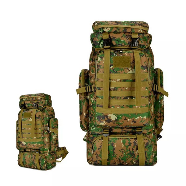 Custom High Quality Arm Bag Mil Hunting Rucksack Waterproof 80L Large Capacity Hiking Mil- Spec Backpack For Travel Featured Image