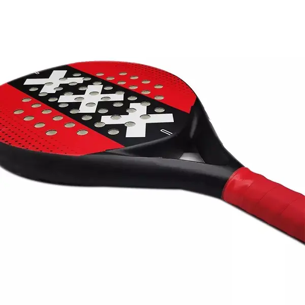 2022New Design Carbon Fiber Padel Racket For Padel tennis Racket Sports