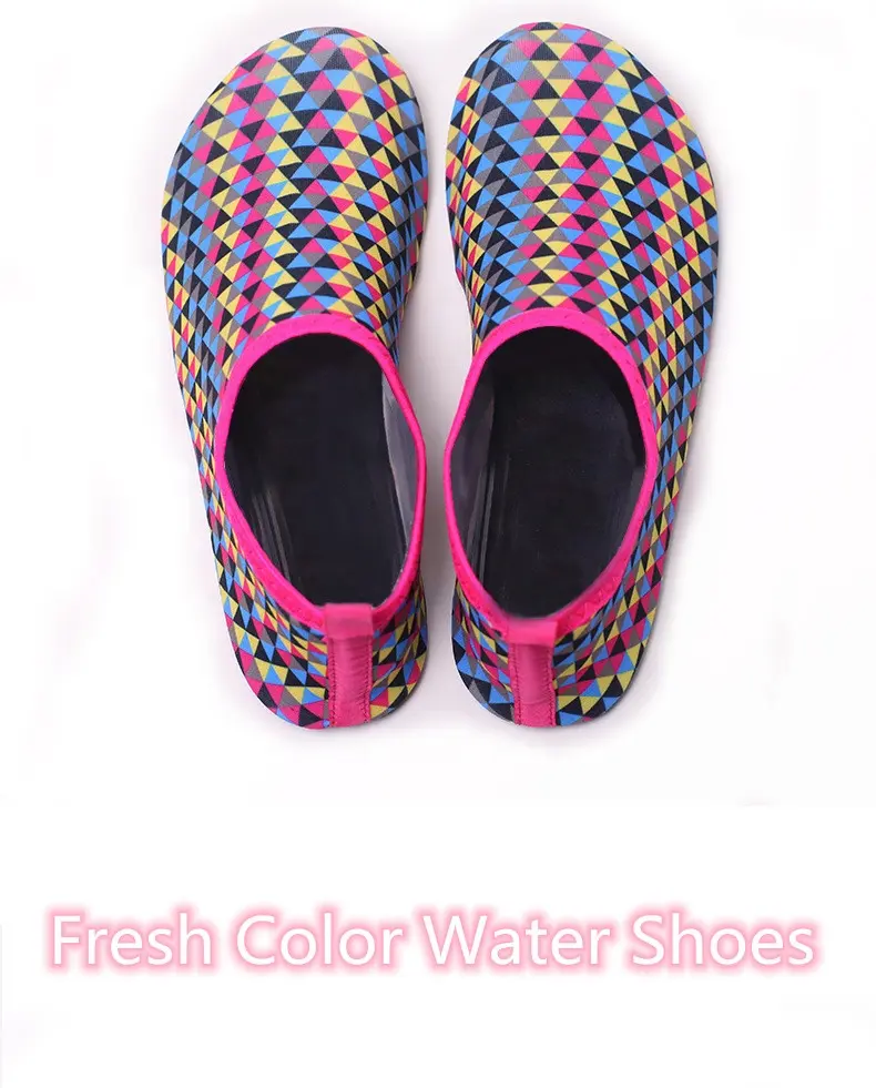 Factory Water Proof Sports Water Sport Shoe Barefoot Print Quick Dry Breathable Beach Shoes