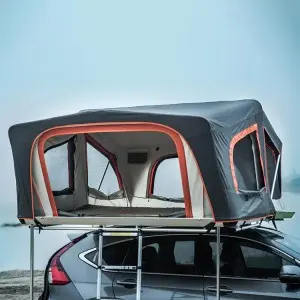 Camper Car ABS Hard Cover DIY Hard Top Shell Vehicle SUV Truck Roof Tent