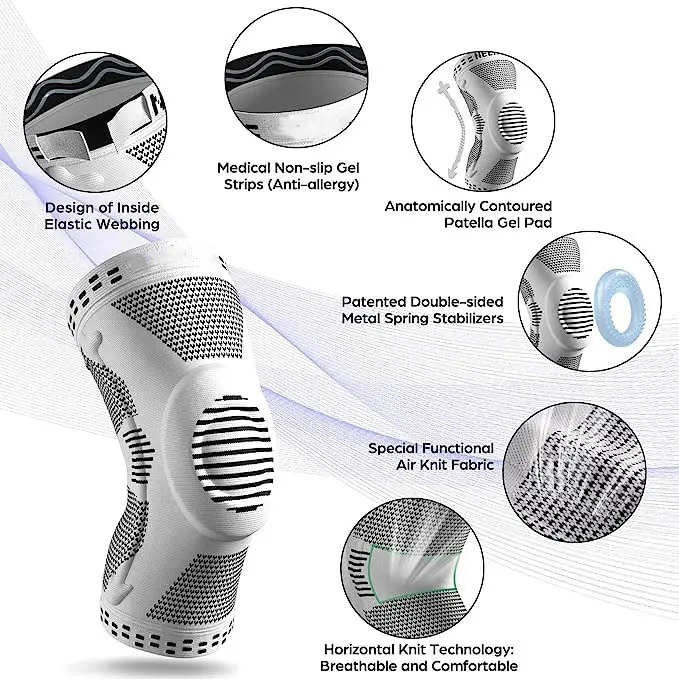 Compression Knee Pads for Knee Pain Relief Kit