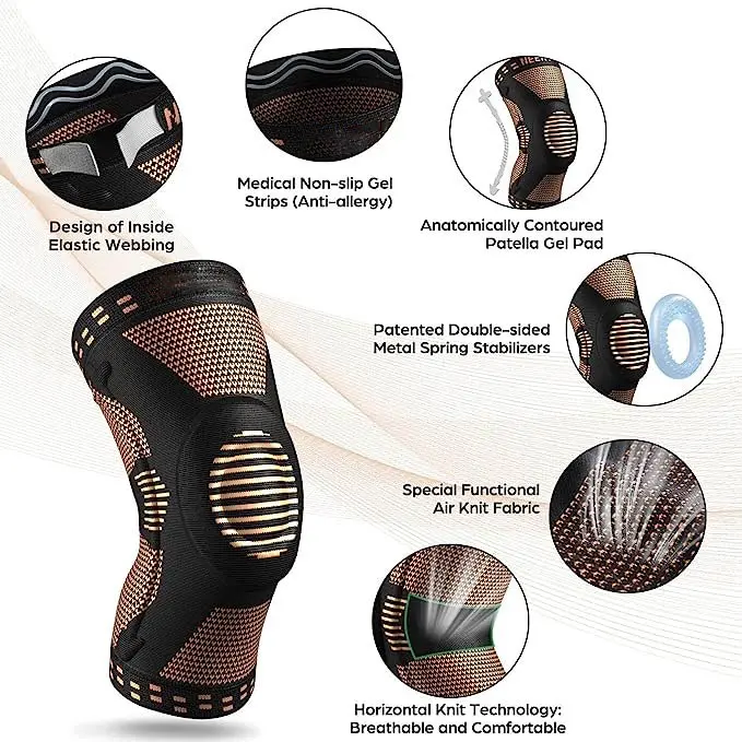 Compression Knee Pads for Knee Pain Relief Kit