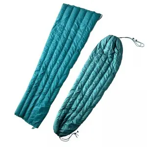 Customized Outdoor Sleeping Bag Outdoor Winter Goose Down Camping Sleeping Bag Nylon Bondage Sleeping Bag