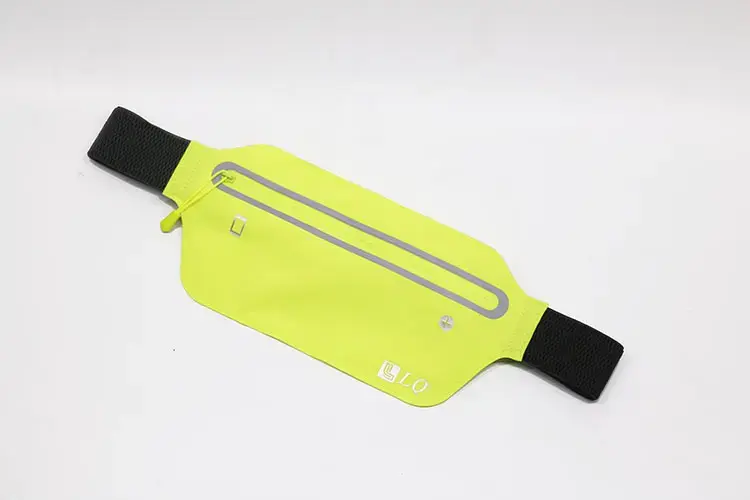 fashion colorful slim fanny wait bag for man women waterproof OEM large running belt for mobile