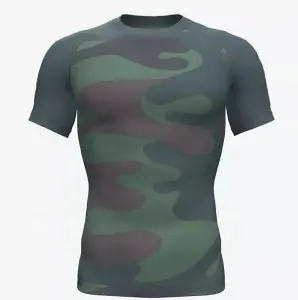 Custom Long Sleeve Quick Dry Rash Vest Chlorine Resistant Swim Shirt Mens Uv Protection Surfing Rash Guard