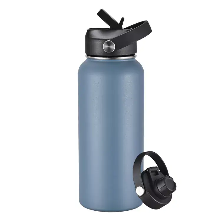 Vacuum insulated coffee cup stainless steel sports water bottle Featured Image