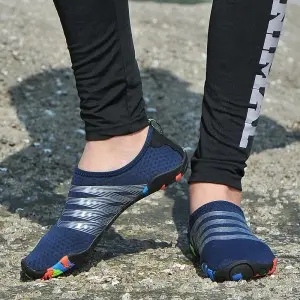 Hot Swim Water Sport Thick Rubber Non-slip Wading Shoes Water Shoes Barefoot Beach Pool Shoes Quick-Dry Yoga Socks