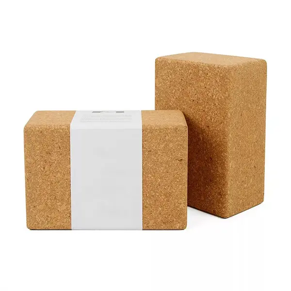 Custom Logo Eco Friendly 3_ Fitness Brick Yoga Block Cork Featured Image
