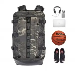 Basketball Back Pack Custom Sublimation 2 Foam Strap Style Light Weight Basketball Back Packs