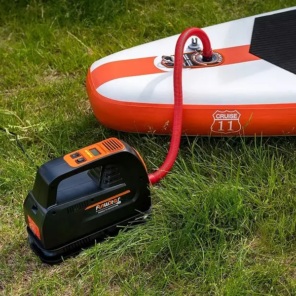 Wholesale OEM double action electric pump 12V 20PSI High Pressure SUP Air Pump Great for inflatable paddle board kayak boat tyre