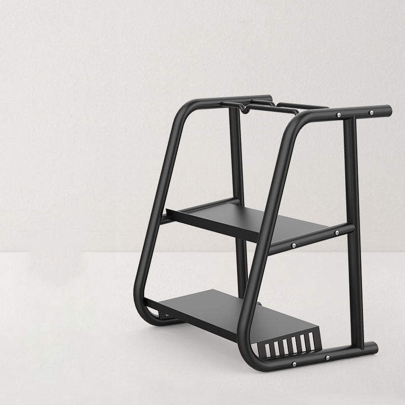 Pure steel dumbbell rack