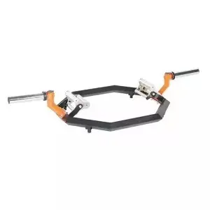 China Fitness Manufacturer Hexagon Barbell Bar Weight Lifting For Bodybuilding