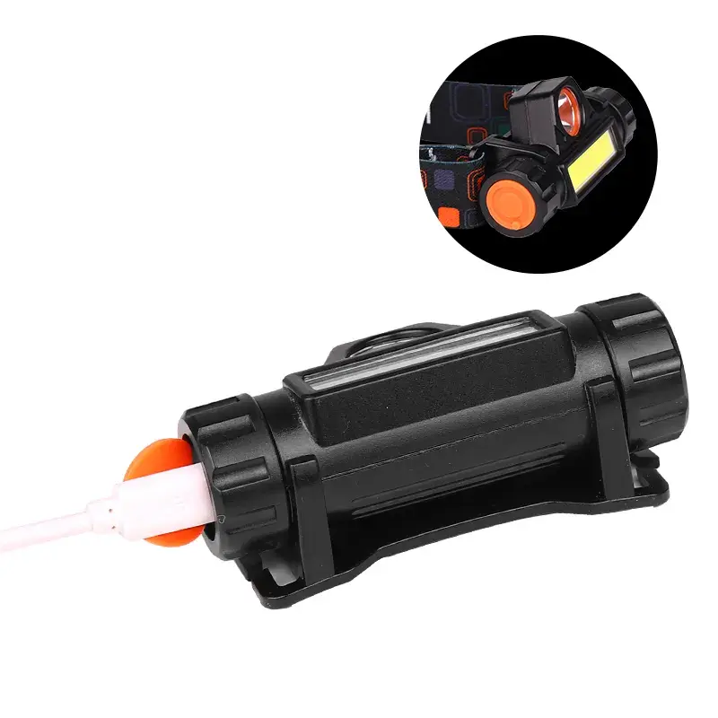 Multi-function USB charging LED COB headlight