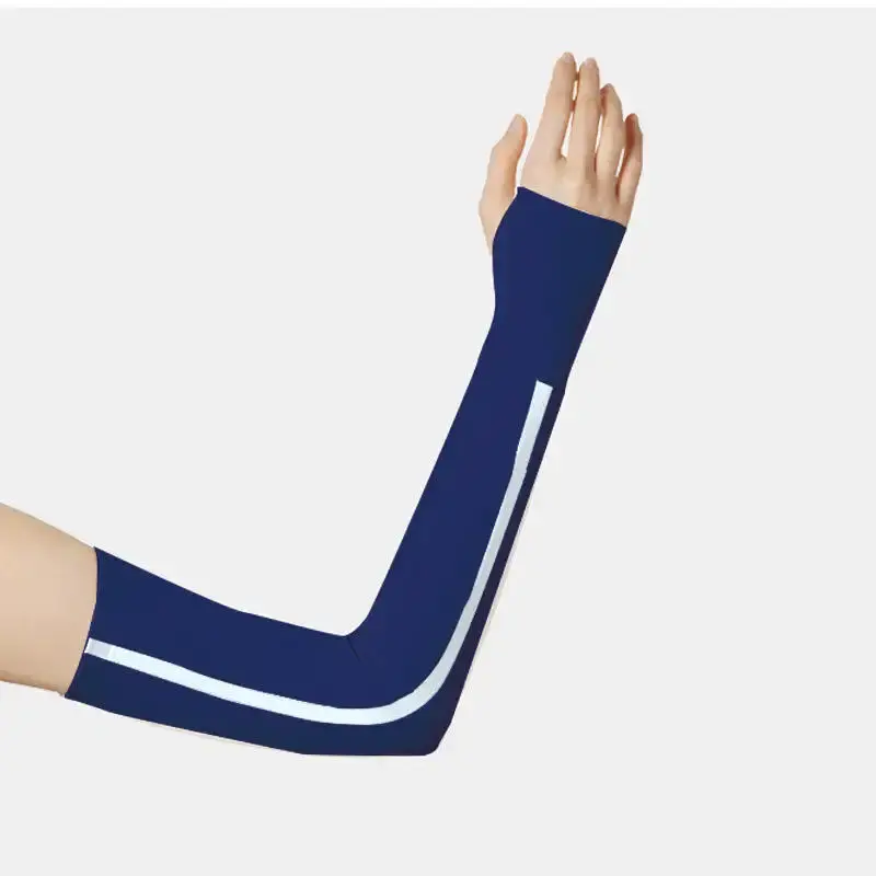 Oem Odm Custom Logo Sustainable Breathable Sun Protection Compression Kids Sports Arm Sleeves