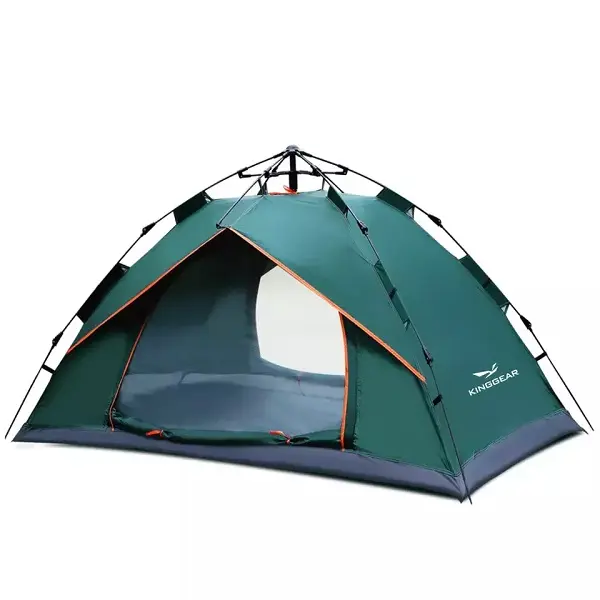 KingGear Outdoor Waterproof 1-2 person Hiking Portable Beach Folding Automatic Popup Instant Camping Tent Featured Image