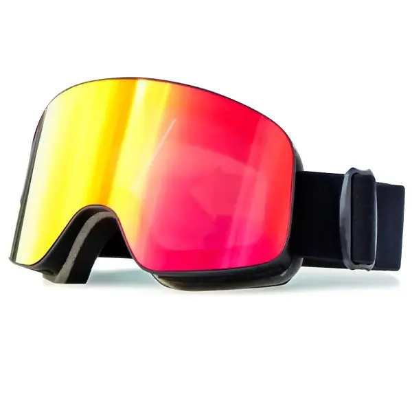 MONU Factory Custom accept Anti-fog and Anti-reflection Ski goggles snowboard equipment