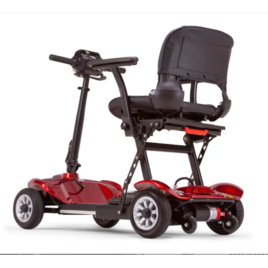 Luxury scooter folding professional adult mobile scooter red