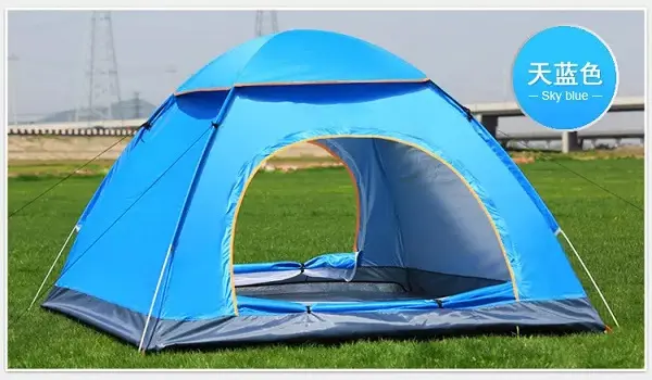 Outdoor Camping 1-2 Person Tent Quick Open Tent Camouflage Tents With Single Door