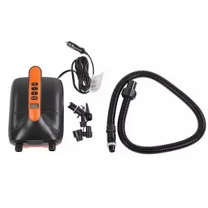 Portable 12V Digital Air Pump LED Display 20 PSI Electric Sup Kayak air Pump