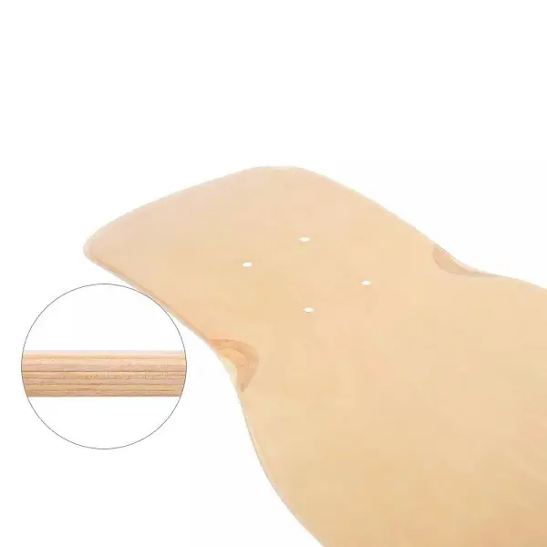 Wholesale Custom 7-Layer Maple Blank Skateboard 9.25Inch Skateboards Natural Skate Deck Longboard Deck