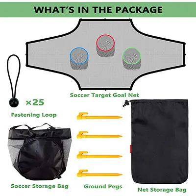 High Quality Portable Football Baseball Hitting Soccer Goal Target Net