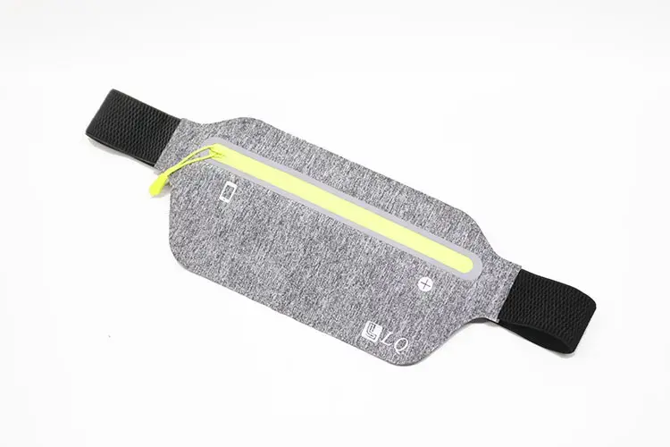 fashion colorful slim fanny wait bag for man women waterproof OEM large running belt for mobile