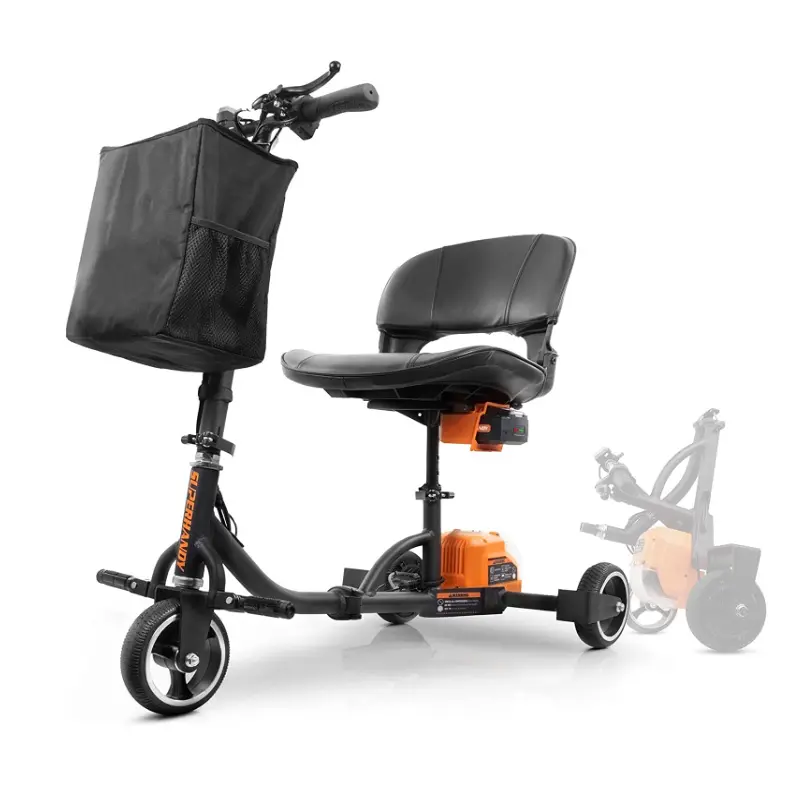 3 wheel folding mobile scooter