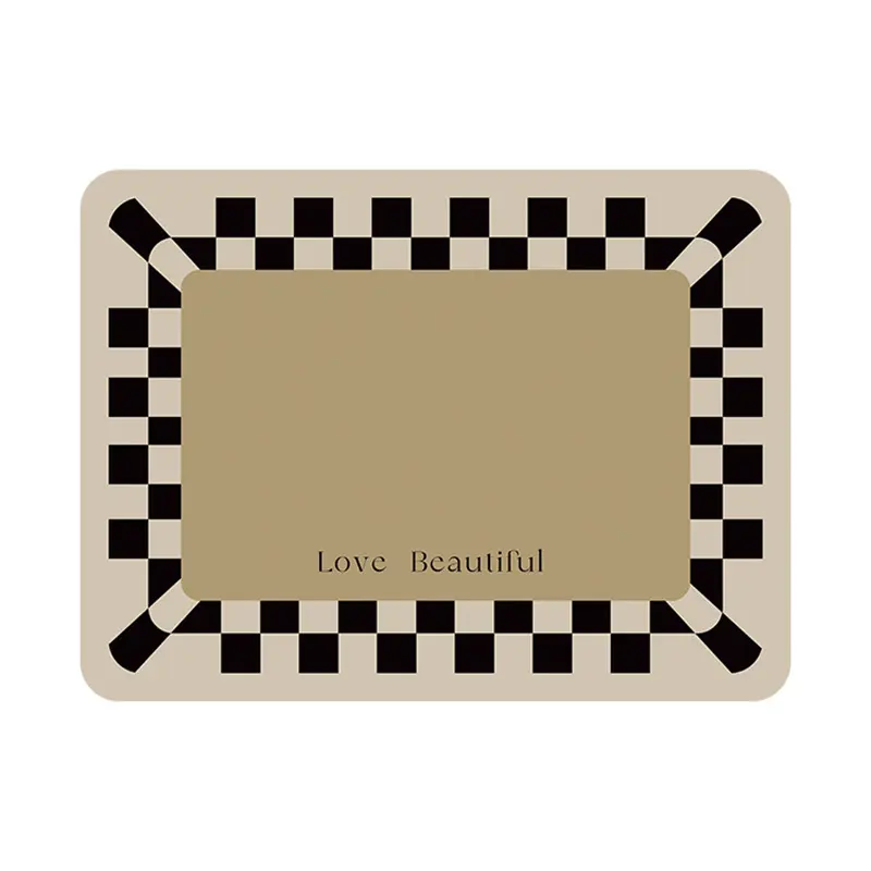 Light luxury coffee machine, drainage mat, countertop, absorbent mat, washstand, coaster, technology, cloth, speed drying mat, bowl plate, heat insulation mat Featured Image