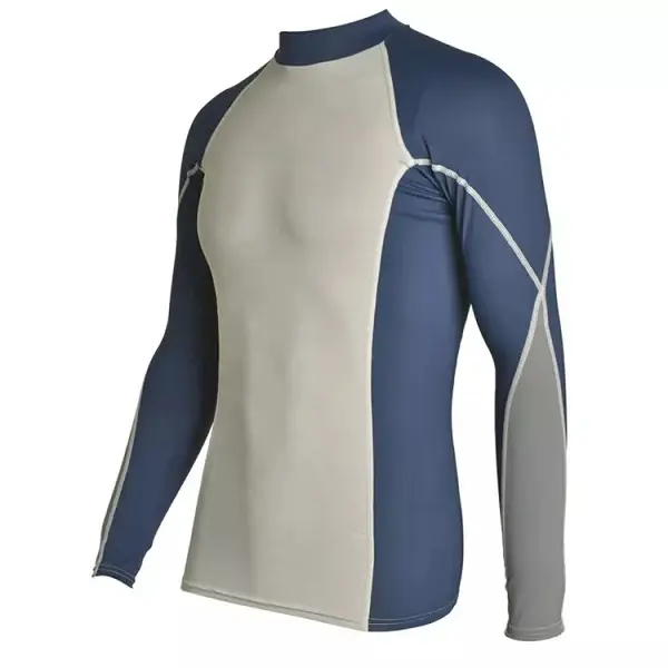 Just design clothes rash guard surf shirt polyester spandex mens rashguard for swim