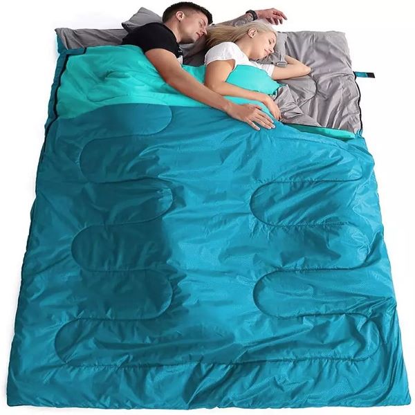 Factory Direct 3 Season Outdoor Cotton Sleeping Bag Ultralight Compact Hiking Waterproof Sleeping Bag Featured Image