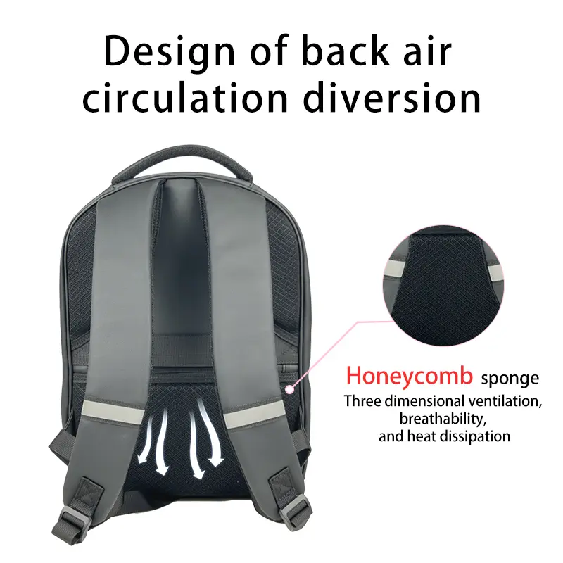 Multi-functional commuting leisure travel backpack