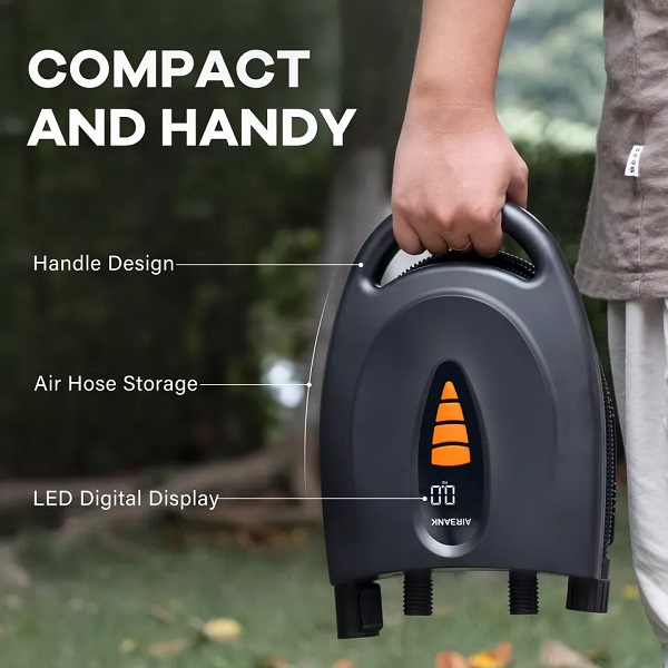 BURBANK High Pressure Save Time And Effort Inflation And Deflation Electric Pump Kayak Stand Up Paddle Board Air Pump