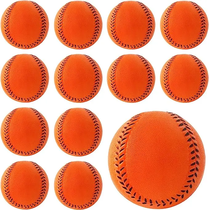 Pack of 12 Foam Baseballs