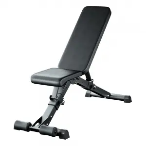 Foldable adjustable sit-up board fitness home bench stool