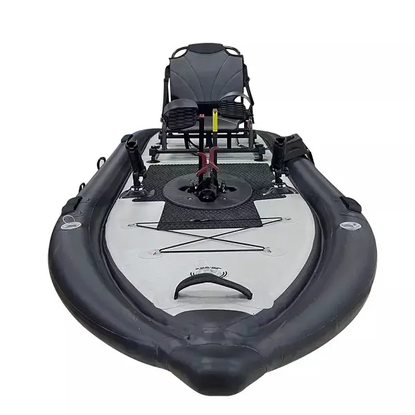 Hot sale inflatable pedal kayak pedal sup fishing drive system 12ft foot-pedal-kayak Featured Image