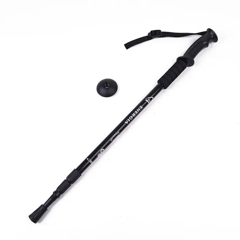 Wholesale walking stick Aluminum Alloy Telescopic hiking Trekking Pole for women men